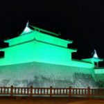 【3月9日から13日】東御門・巽櫓『二つの健康週間に伴うグリーンライトアップ』のお知らせ(3/3掲載)