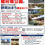 【徳川みらいツーリズム第4弾】徳川みらい学会特別企画　徳川家康公ゆかりの駿府城公園と駿府ウエイブガイドと歩く静岡おまち歴史めぐり